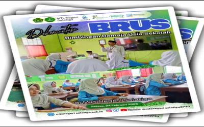 BRUS KUA Argomulyo di MTs N Salatiga: Sinergi Kawal Generasi Tangguh